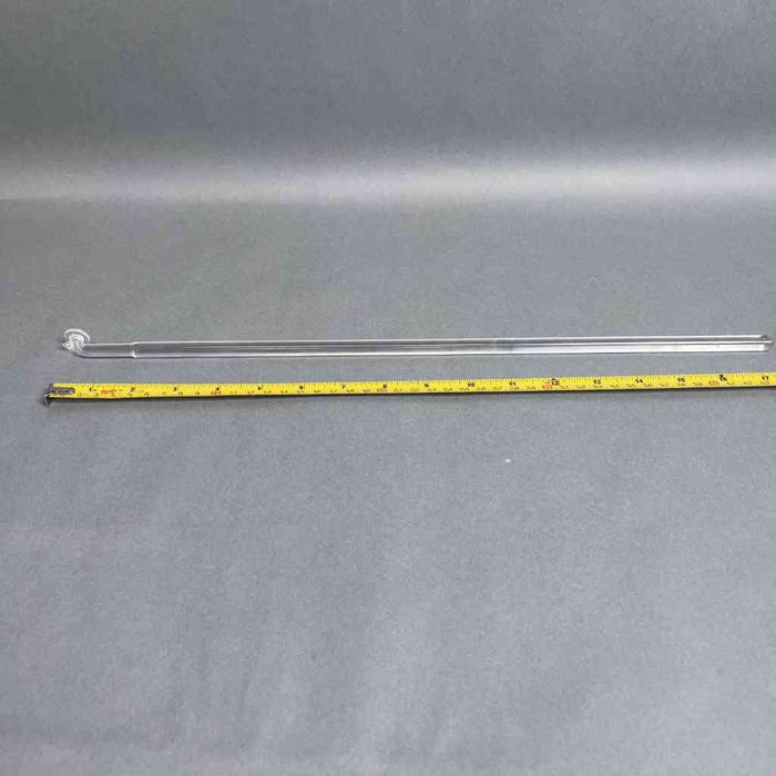 Chemglass Glass Stirring Shaft Button Style Polished 10 mm Diameter Glassware Chemglass