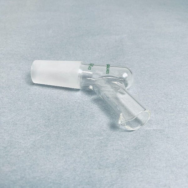 Chemglass Glass Transfer Adapter 24/40 Inner Joint Set of 2 Adapters Glassware Chemglass