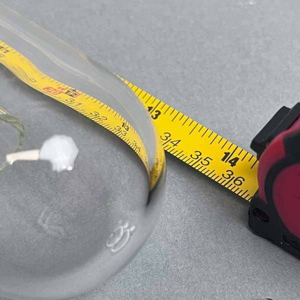 Chemglass Glass Vacuum Trap 50 x 360mm Spherical Joints Glassware Chemglass