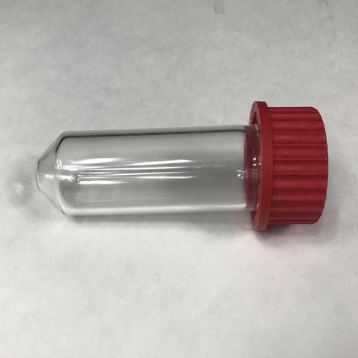 Chemglass Glass Vial 50 ml GL-32 Open Cap with Septa 4 Vials Lab Consumables::Tubes, Vials, and Flasks Chemglass