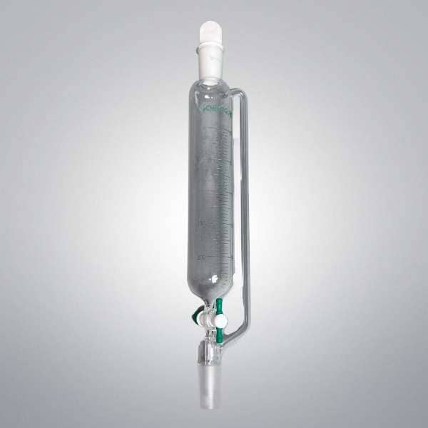 Chemglass Graduated Addition Funnel 250ml Glassware Chemglass