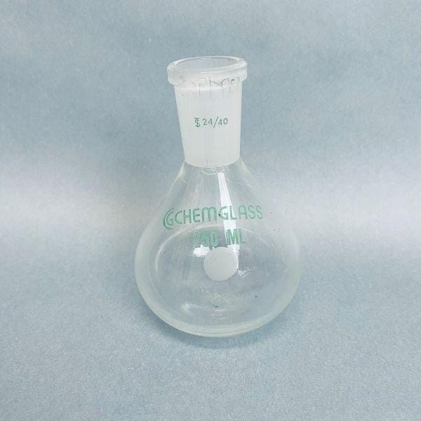 Chemglass Heavy Wall Apollo Flask 250 ml 24/40 Outer Joint Jointed Glassware Chemglass