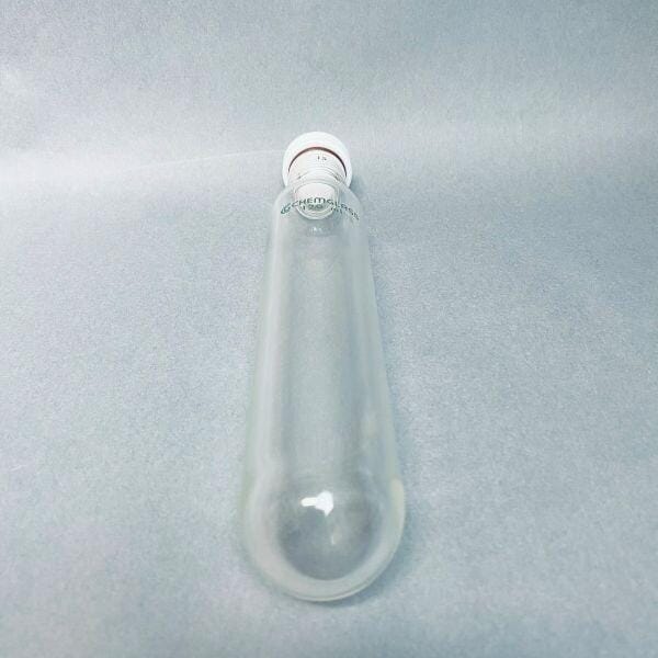 Chemglass Heavy Wall Pressure Vessel 120 ml 38 mm OD 215 mm Length Size 15 Glassware Chemglass