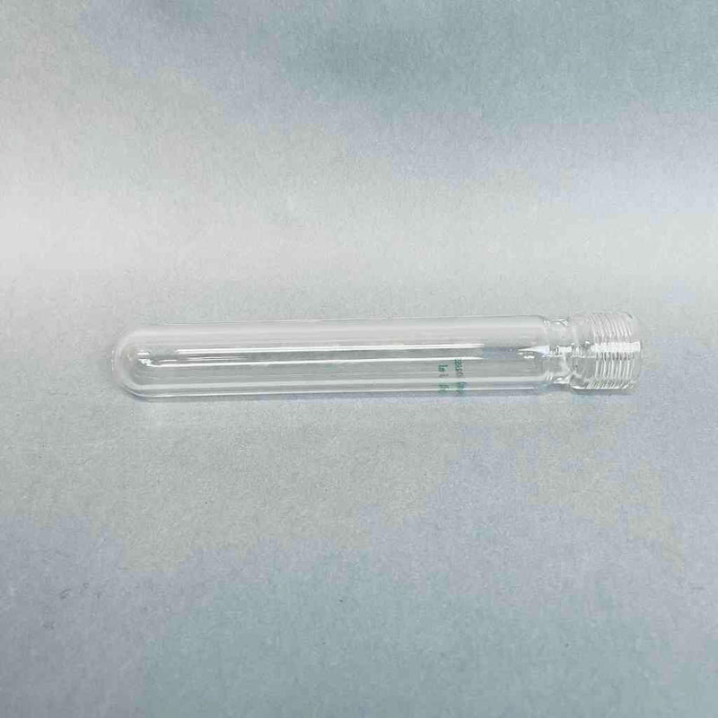 Chemglass Heavy Wall Pressure Vessel 35 ml 25.4 mm OD 190 mm Length Size 15 Lot of 2 Vessels Glassware Chemglass