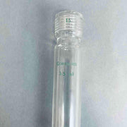 Chemglass Heavy Wall Pressure Vessel 35 ml 25.4 mm OD 190 mm Length Size 15 Lot of 2 Vessels Glassware Chemglass