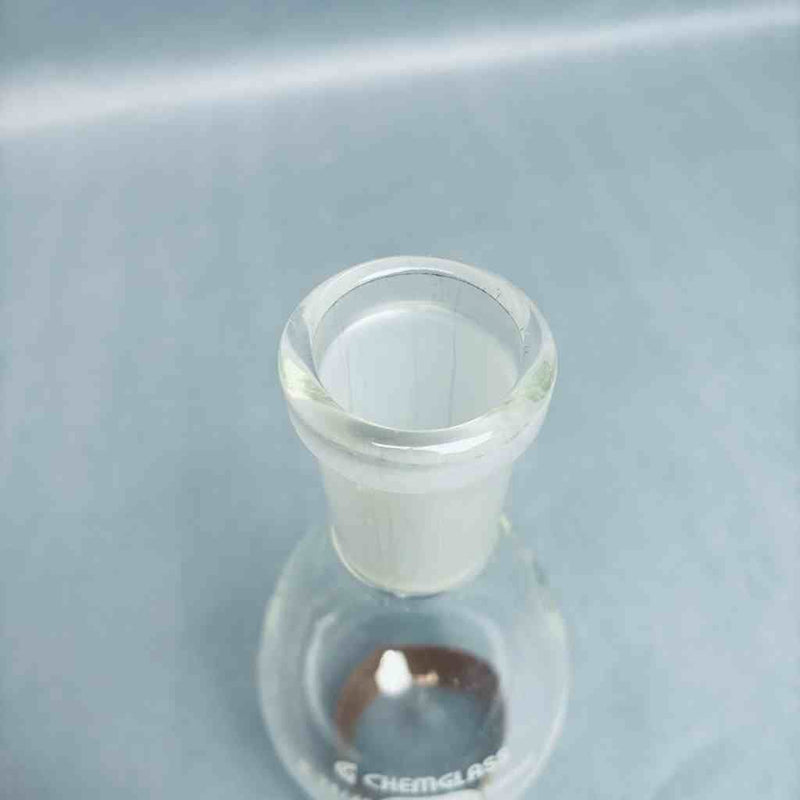 Chemglass Heavy Wall Recovery Flask 100 ml 24/40 Outer Joint Lot of 4 Flasks Jointed Glassware Chemglass