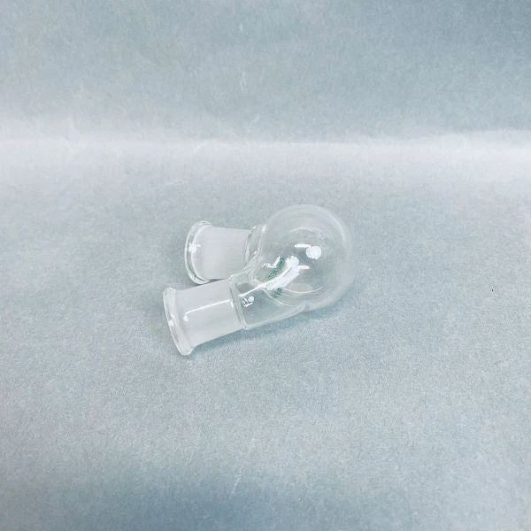 Chemglass Heavy Wall Round Bottom Flask 2 Neck 14/20 15 ml - Lot of 2 Flasks Jointed Glassware Chemglass