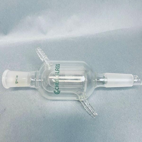 Chemglass High Efficiency Reflux Condenser 24/40 Joint 225 x 65 mm Glassware Chemglass