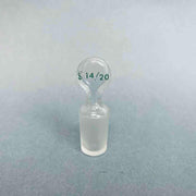 Chemglass Hollow Pennyhead Stopper 14/20 Inner Joint Lot of 5 Stoppers Jointed Glassware Chemglass