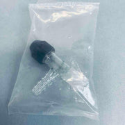Chemglass Inlet Adapter 14/20 Inner Joint to #9 Chem-Thread with Side Hose Barb Jointed Glassware Chemglass