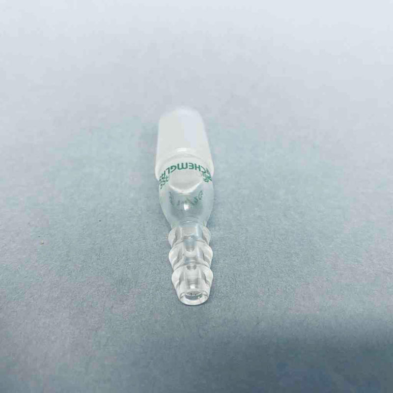 Chemglass Inlet Adapter 14/20 Inner Joint to Hose Barb Lot of 3 Adapters Jointed Glassware Chemglass