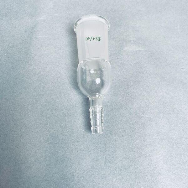 Chemglass Inlet Adapter 24/40 Outer Joint 95 mm Height Total of 2 Adapters Other Chemglass