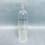 Chemglass Inlet Adapter 40/50 Lower STJ x 1/4 in. Hose Barb Straight Jointed Glassware Chemglass