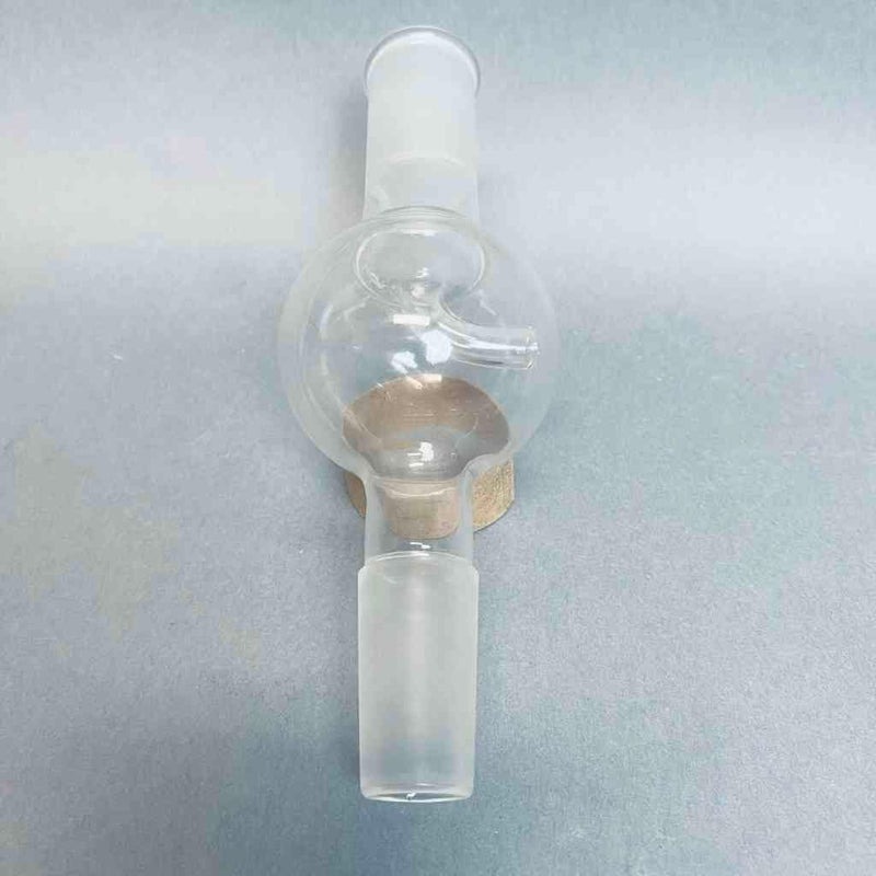 Chemglass Kjeldahl Distilling Trap Adapter 24/40 Joints Jointed Glassware Chemglass