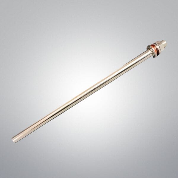 Chemglass M10 Thermowell for 2 L Bioreactor 200 mm Immersion Length Lab Equipment::Bioreactors & Fermenters Chemglass