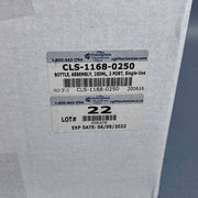 Chemglass Media Bottle Assembly 250 ml 2 Port PETG Case of 10 Bottles Bottles Chemglass