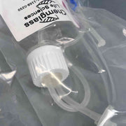 Chemglass Media Bottle Assembly 250 ml 2 Port PETG Case of 10 Bottles Bottles Chemglass