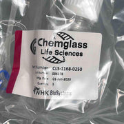 Chemglass Media Bottle Assembly 250 ml 2 Port PETG Case of 10 Bottles Bottles Chemglass