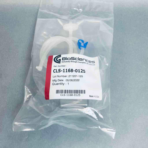 Chemglass Media Bottle Assembly PETG 125 ml Advantaflex Tubing Bottles Chemglass