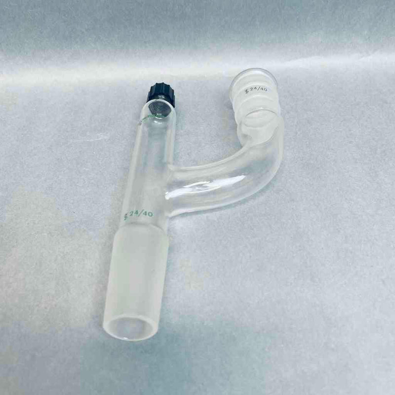 Chemglass Modified Claisen Adapter 24/40 with #7 Chem-Thread for Thermometer Glassware Chemglass