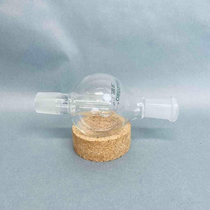 Chemglass Modified Rotary Evaporator Bump Trap 250 ml 24/40 Upper 29/26 Lower Jointed Glassware Chemglass