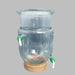 Chemglass Morton Reaction Vessel Cylindrical Jacketed 2000 ml with GL14 Thread Glassware Chemglass