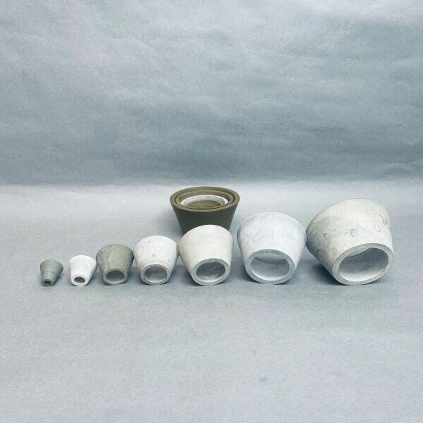 Chemglass Neoprene Vacuum Filter Adapter 2 Complete Sets Sizes 1 - 7 Total of 14 Other Medical & Lab Equipment Chemglass