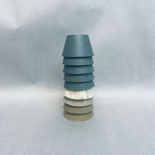 Chemglass Neoprene Vacuum Filter Adapter Size 5 Total of 9 Adapters Filters Chemglass