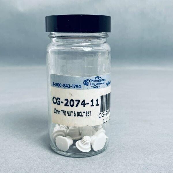 Chemglass Nut and Bolt Set for 10 mm Stirrer Shaft Total of 8 Sets Other Medical & Lab Equipment Chemglass