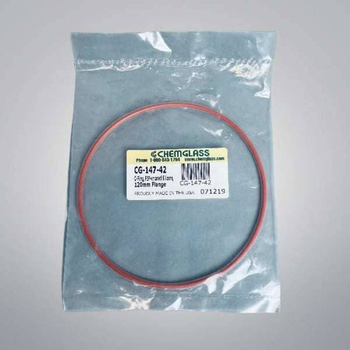 Chemglass O-Ring FEP Silicone for 120 mm Flange Total of 4 O-Rings Lab Equipment: Other Lab Equipment Chemglass