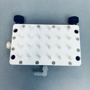 Chemglass OptiChem Pressure Manifold 24 Position with 2 Cartridge Holders Sanitary Fittings Chemglass