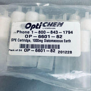 Chemglass OptiChem SPE Cartridge 1000 mg Diatomaceous Earth Pack of 24 Cartridges Chromatography Columns & Reservoirs Chemglass