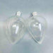 Chemglass Pear Shaped Boiling Flask 250 ml 14/20 Joint Lot of 2 Flasks Jointed Glassware Chemglass