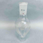 Chemglass Pear Shaped Flask 100 ml Heavy Wall 24/40 Outer Joint Lot of 3 Flasks Lab Flasks Chemglass