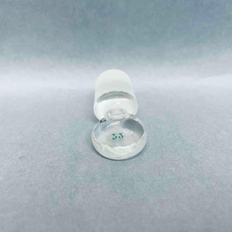 Chemglass Pennyhead Stopper #22 Solid Flask Length Lot of 9 Stoppers Jointed Glassware Chemglass