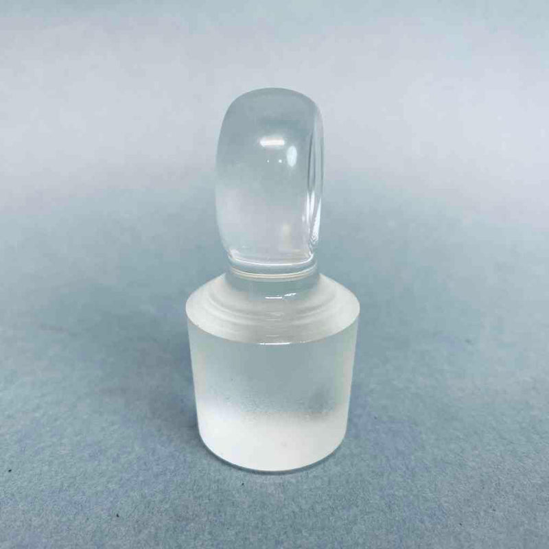 Chemglass Pennyhead Stopper #27 Solid Flask Length Lot of 3 Stoppers Jointed Glassware Chemglass