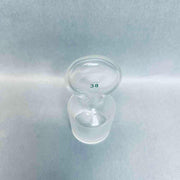 Chemglass Pennyhead Stopper #38 Hollow Flask Length Lot of 5 Stoppers Jointed Glassware Chemglass