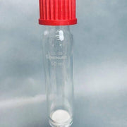 Chemglass Peptide Synthesis Vessel 50 ml 24/40 Joint GL 25 Medium Frit Glassware Chemglass