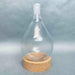 Chemglass Plastic Coated Recovery Flask 1000 ml Single Neck 24/40 STJ Jointed Glassware Chemglass