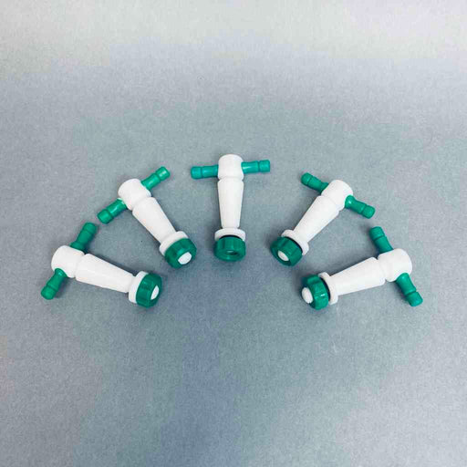 Chemglass PTFE Stopcock 2 mm Bore 11/25 Plug Size Lot of 5 Stopcocks Jointed Glassware Chemglass