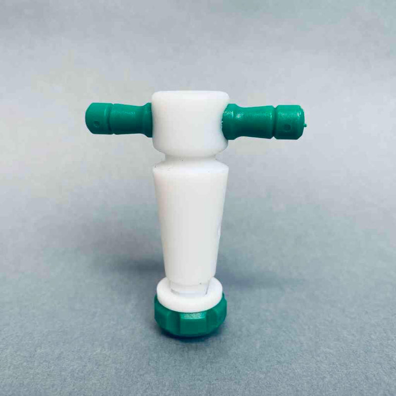 Chemglass PTFE Stopcock 4 mm Bore 15.2/30 Plug Size Lot of 2 Stopcocks Jointed Glassware Chemglass