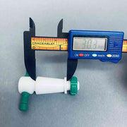 Chemglass PTFE Stopcock 4 mm Bore 15.2/30 Plug Size Lot of 2 Stopcocks Jointed Glassware Chemglass