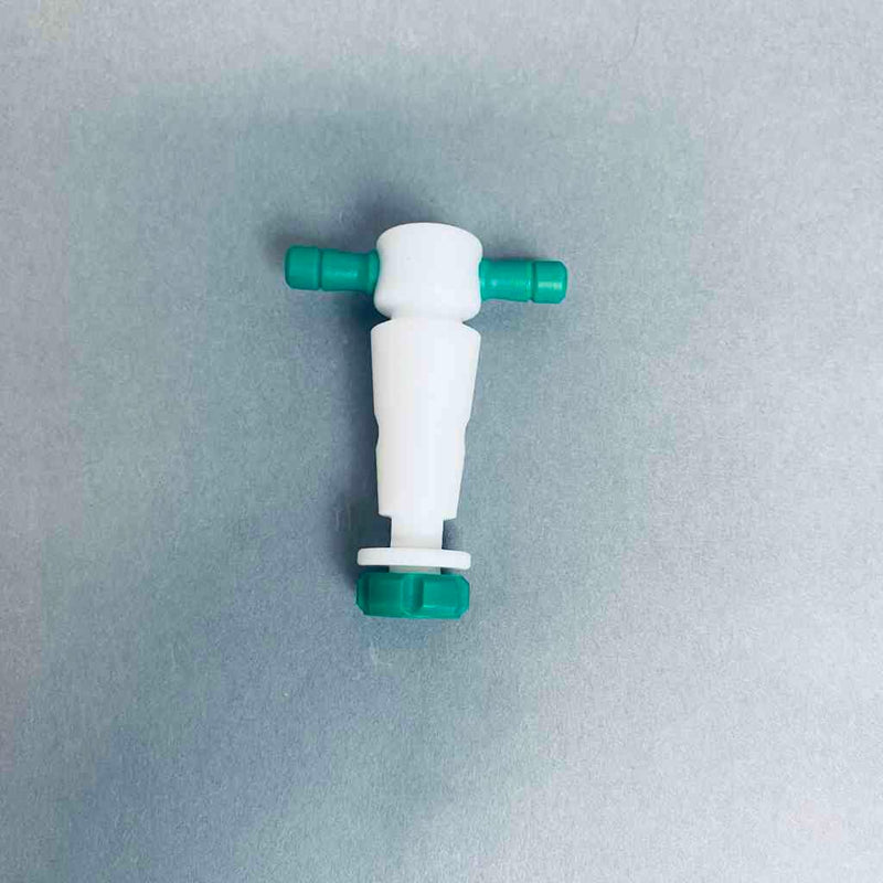 Chemglass PTFE Stopcock 6 mm Bore 16/35 Plug Size Lot of 2 Stopcocks Jointed Glassware Chemglass