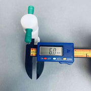 Chemglass PTFE Stopcock 6 mm Bore 16/35 Plug Size Lot of 2 Stopcocks Jointed Glassware Chemglass