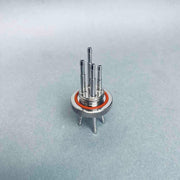 Chemglass Quad Port Adapter 1/8 in. Angled Hose Barb M18 for Bio Reactor Bioreactors & Fermenters Chemglass