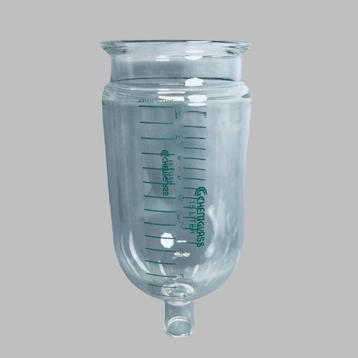 Chemglass Reaction Vessel 15 L Unjacketed 200 mm Bottom Flange ID Glassware Chemglass