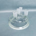 Chemglass Reaction Vessel Lid 4 Neck 24/40 Centered Necks 150 mm Schott Flange LC/MS/GC Chemglass