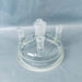 Chemglass Reaction Vessel Lid 5 Neck 45/50 Centered Neck 200 mm Schott Flange Glassware Chemglass