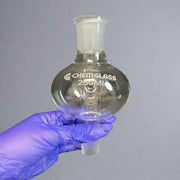 Chemglass Rotary Evaporator Bump Trap 250 ml 24/40 Inner and Outer Joint Lab Evaporators Chemglass