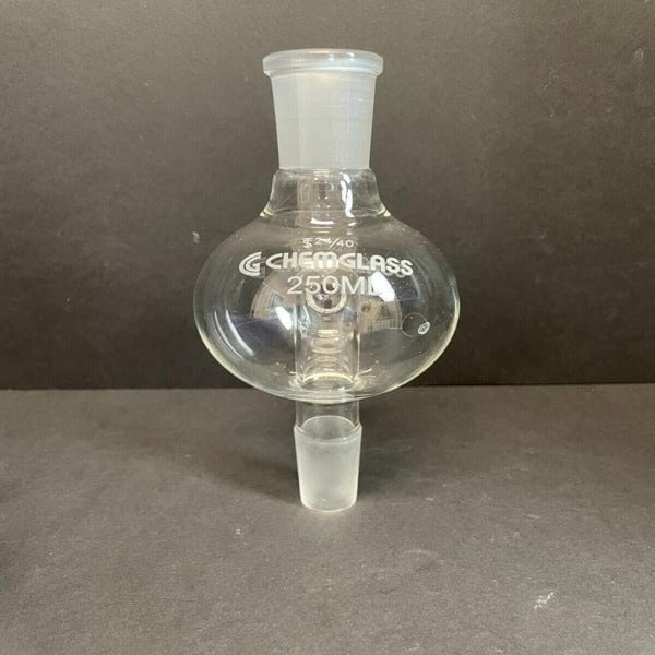 Chemglass Rotary Evaporator Bump Trap 250 ml 24/40 Inner and Outer Joint Other Chemglass